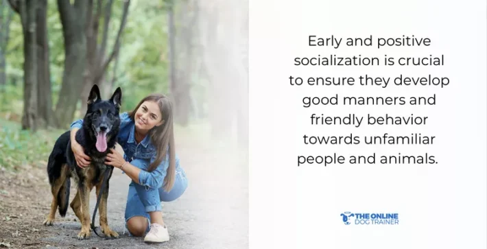 german shepherd barking